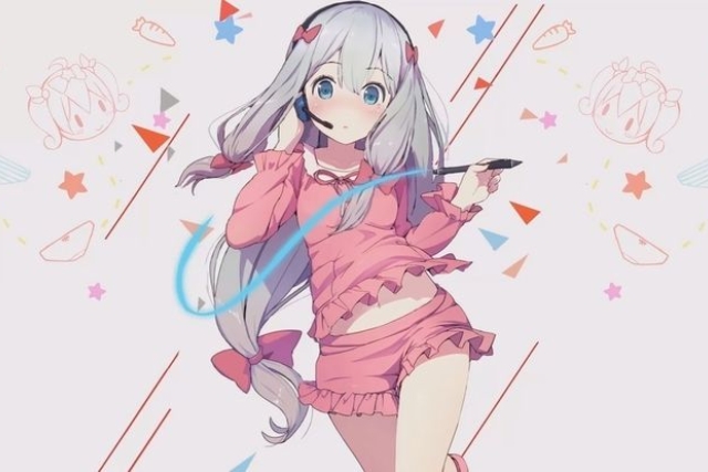 Sagiri Izumi là một cô bé 12-13 tuổi