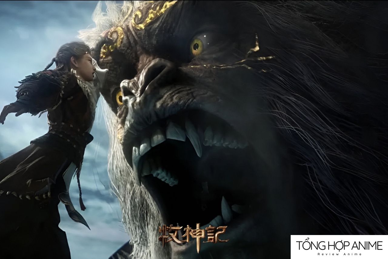 Bìa một tập truyện Mục Thần Ký, thể hiện thiết kế tinh xảo của ấn bản