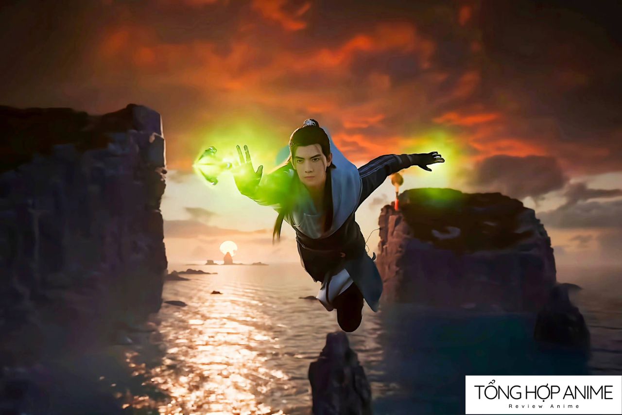 Lệ Phi Vũ trong trận huyết chiến Cửu Trùng Thiên – khoảnh khắc anh bộc lộ sức mạnh và lòng trung nghĩa.