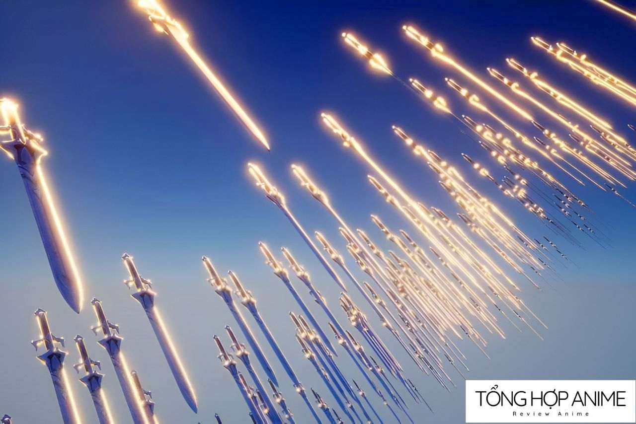 Thanh Trúc Phong Vân Kiếm tung bay, vạn kiếm quy nhất giữa trời xanh.