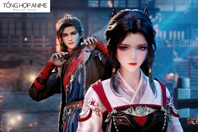 Hàn Lập và Linh Dục Tú